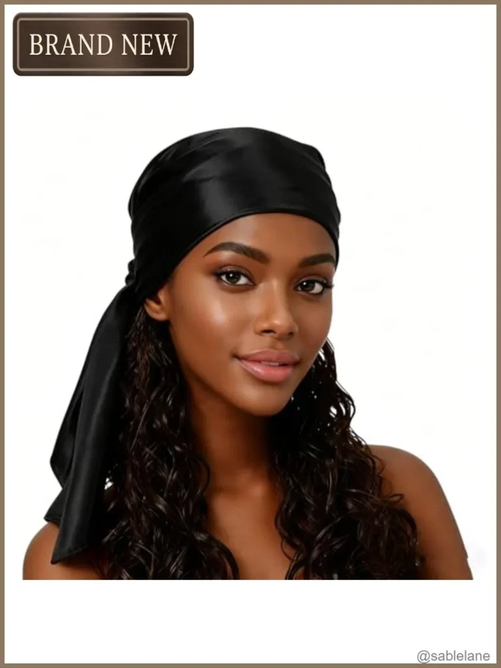 Satin Head Scarf for Women 35